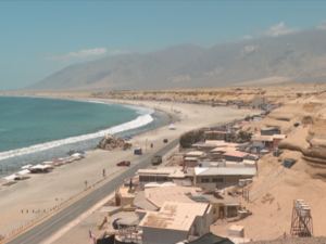 Playa Hornitos en Chile